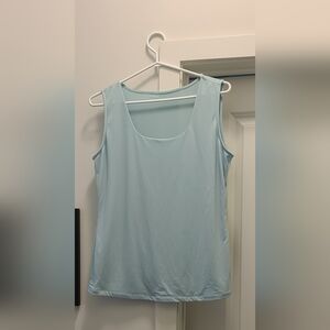 NWOT Cleo Green/Blue Sleeveless Tank Top